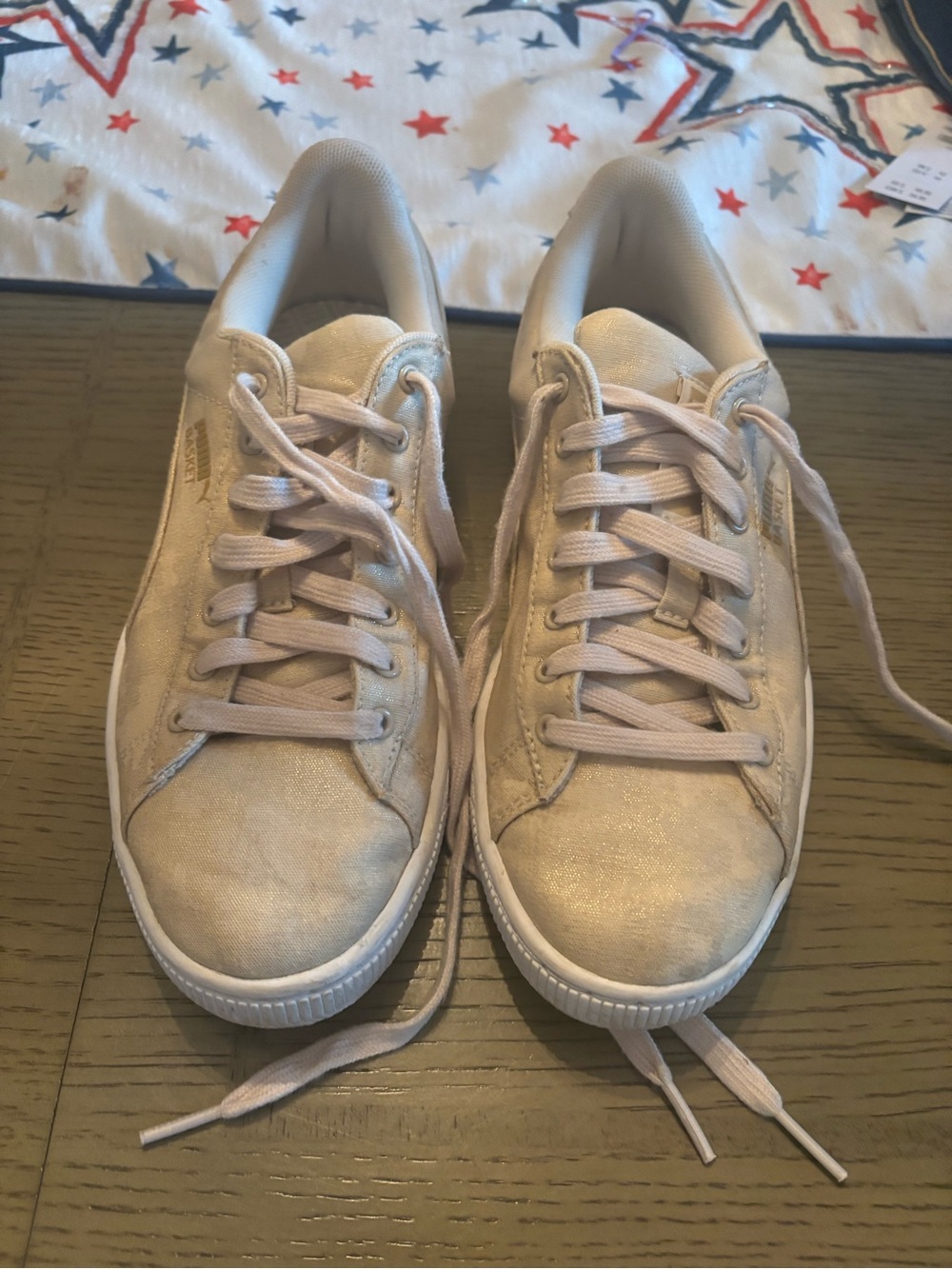 Puma Women's Gold/ beige Low-Top Sneakers